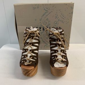 Musse & Cloud Oneka Cage Platform Sandals